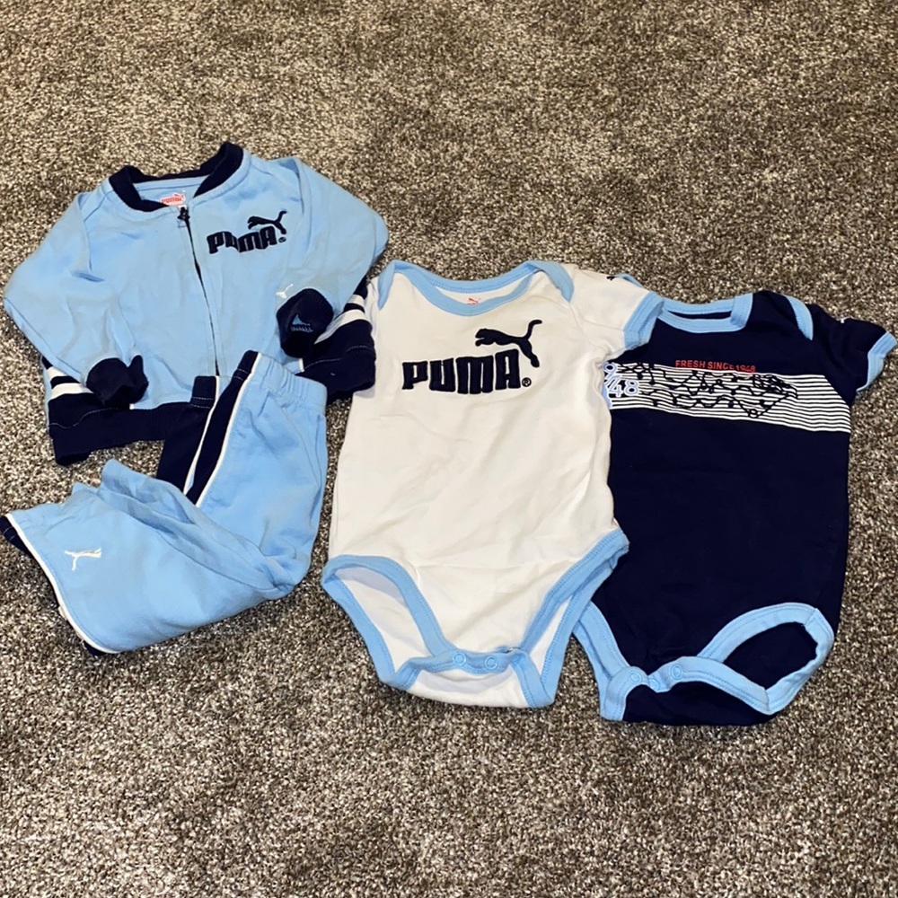 Boys puma outfit